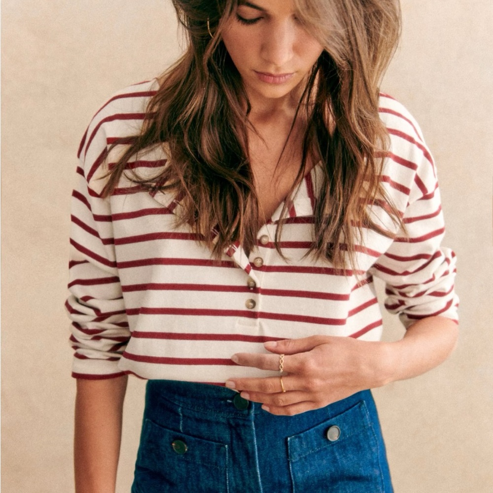 Sezane Gatsby Mariniere Top
